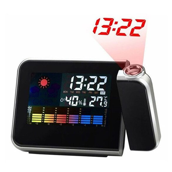 Reloj Despertador Digital LCD Proyector – Bryo