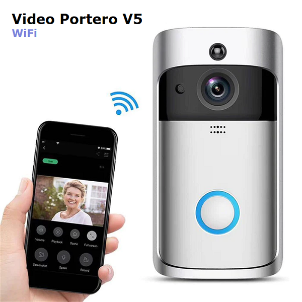 movimiento detección de vídeo portero, smart video portero, cámara de  vigilancia hogar